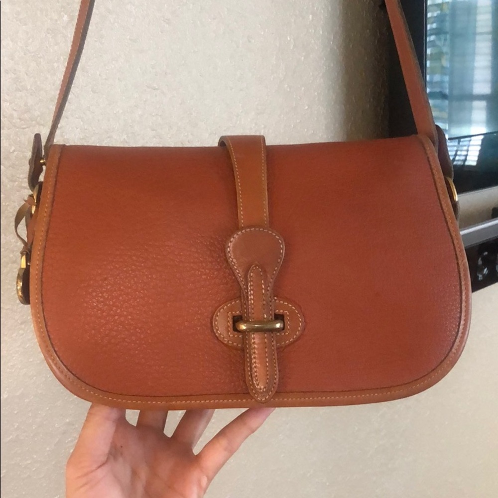 Donney & Bourke Bristish Tan Over and Under Crossb